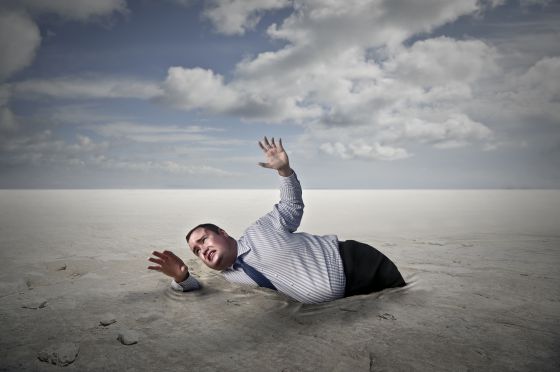 fasting for weight loss stuck in quicksand